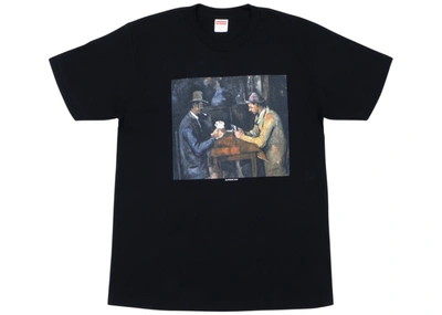Pre-owned Supreme  Cards Tee Black