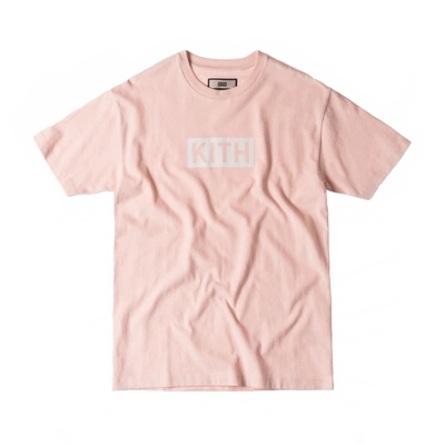 Pre-owned Kith  Classic Logo Tee Light Pink