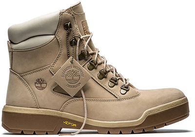Pre-owned Timberland Field Boot 6" Gtx Croissant In Tan/croissant