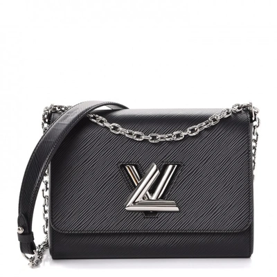 Pre-owned Louis Vuitton  Crossbody Twist Epi Electric Mm Noir Black