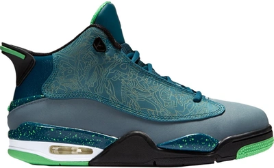 Pre-owned Jordan  Dub Zero Teal In Teal/light Green Spark-blue Graphite-black