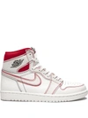 Jordan Air  1 Retro High Og Phantom In White