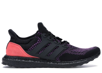 Pre-owned Adidas Originals  Ultra Boost Core Black Active Purple Shock Red In Core Black/active Purple/shock Red