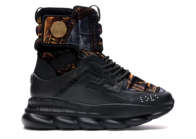 Pre-owned Versace  Chain Reaction High X Kith In Black
