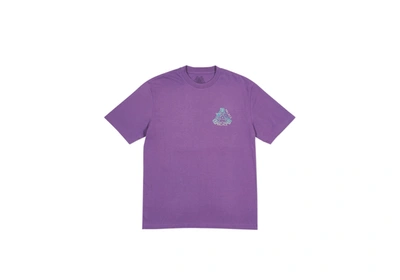 Pre-owned Palace  K Head T-shirt Purple