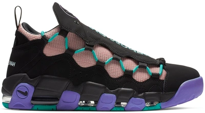Pre-owned Nike Air More Money Have A Day In Black/white-space Purple-bleached  Coral-hyper Jade | ModeSens