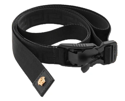 Pre-owned Kith  X Versace Utility Belt Black