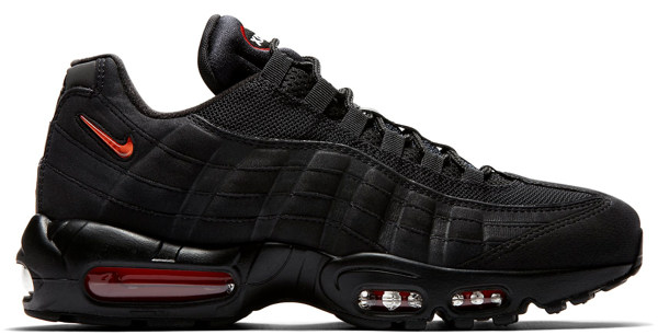 air max 95 black red orange