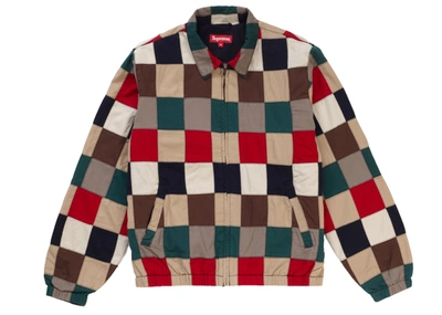 Pre-owned Supreme  Patchwork Harrington Jacket Multicolor