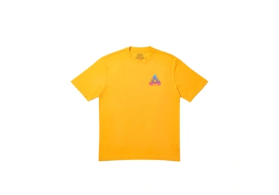 Pre-owned Palace  Globular T-shirt Yellow
