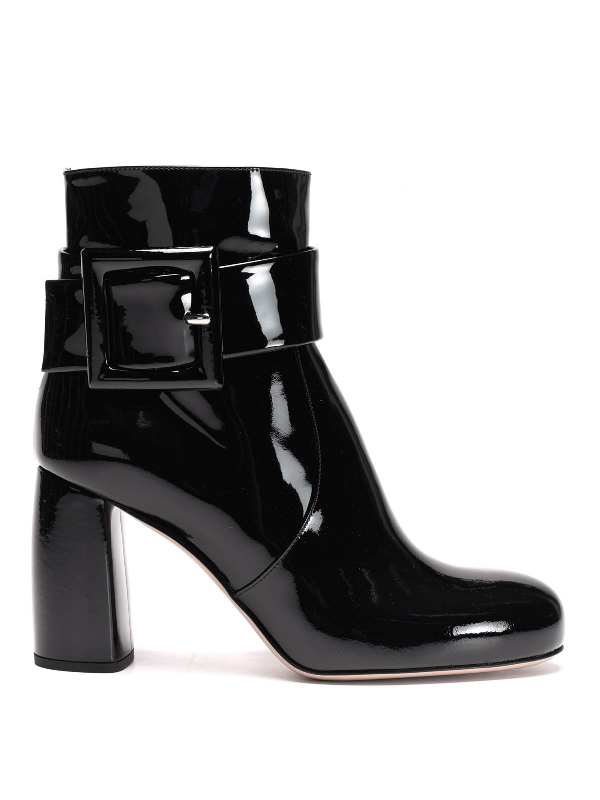 miu miu patent leather boots