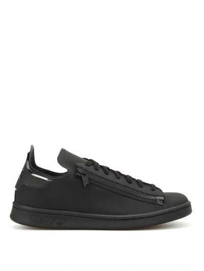 Y-3 Stan Zip Unlined Sneakers In Black