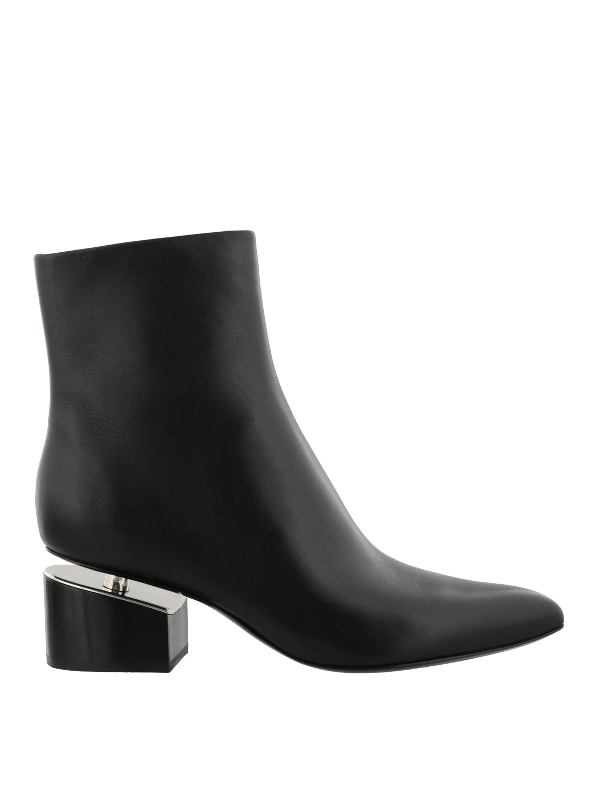 alexander wang jude low heel booties