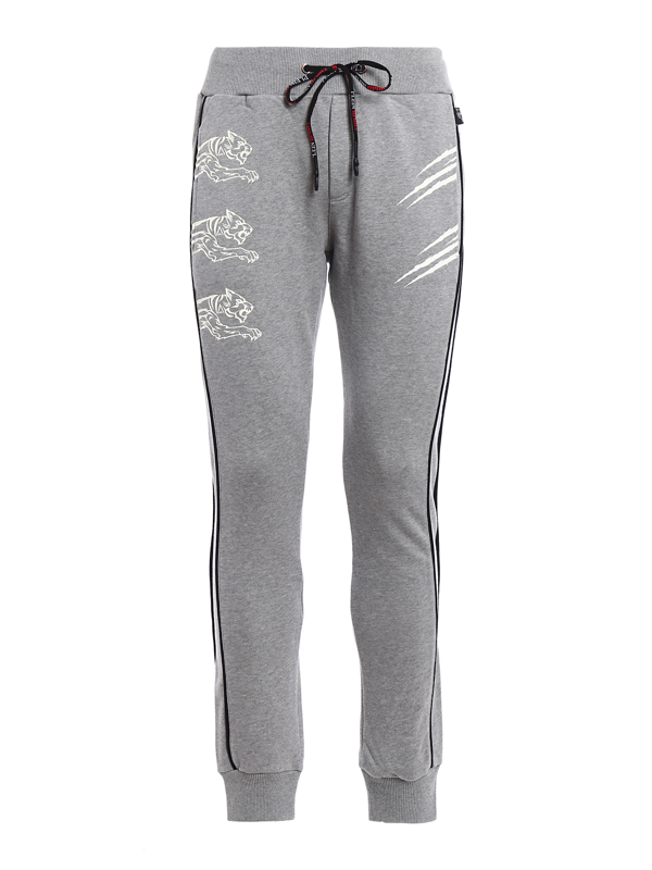 grey cotton tracksuit