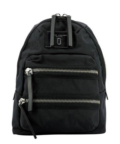 Marc Jacobs Nylon Mini Biker Backpack In Black