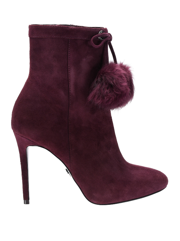 light purple booties