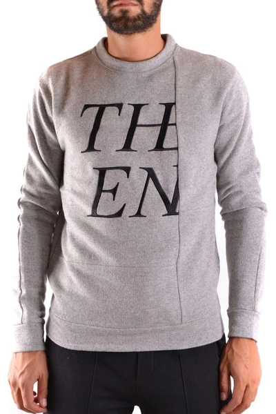Mcq By Alexander Mcqueen The End Embroidery Sweatshirt In Grey