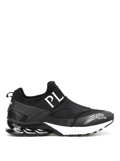 Plein Sport Rok Black Scuba Slip-ons