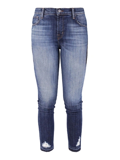 J Brand Ruby Bootcut Crop Jeans In Dark Wash