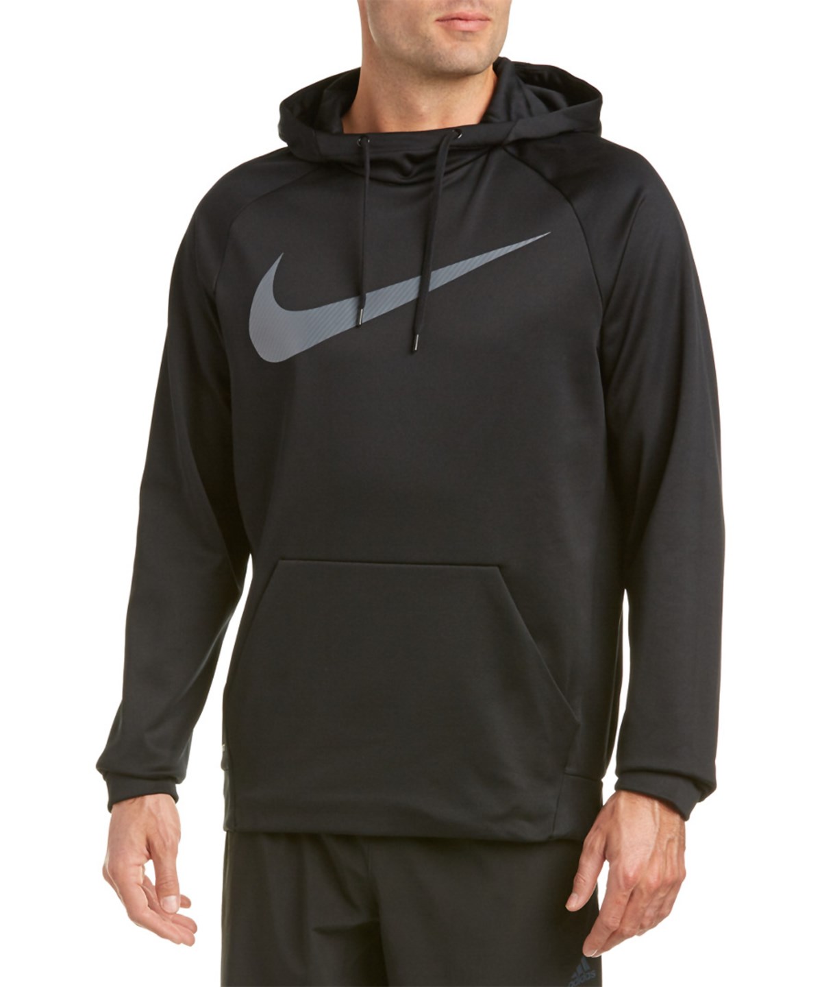 Nike Men&#39;s Therma Carbon Swoosh Hoodie' In Black | ModeSens