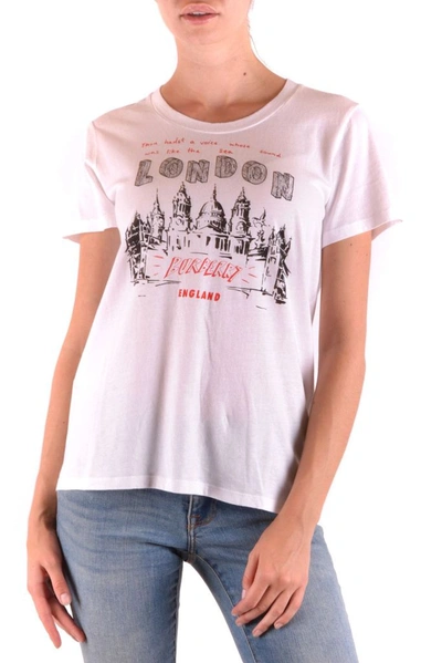 Burberry London Icons Print T-shirt In White