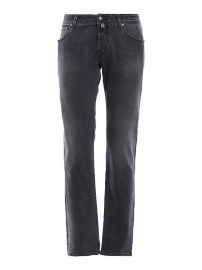 Jacob Cohen Faded Grey Denim Jeans