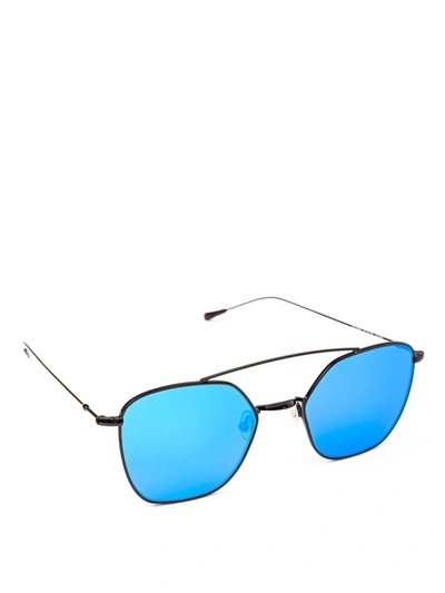 Spektre Dolcevita Blue Lens Black Frame Sunglasses