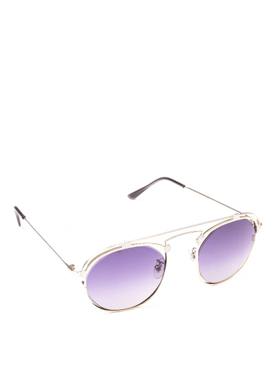 Spektre Coral Silver Stainless Steel Sunglasses