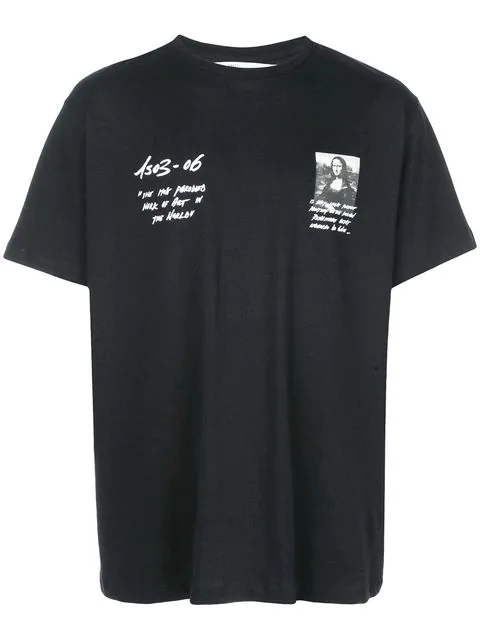 monalisa off white t shirt