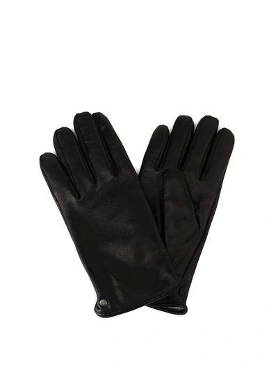Fay Brown Soft Leather Gloves