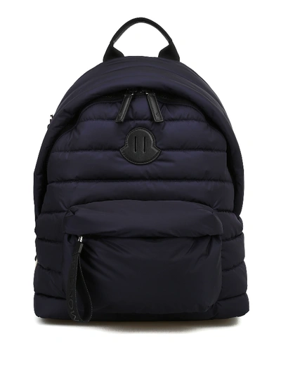 Moncler Pelmo Blue Nylon Backpack