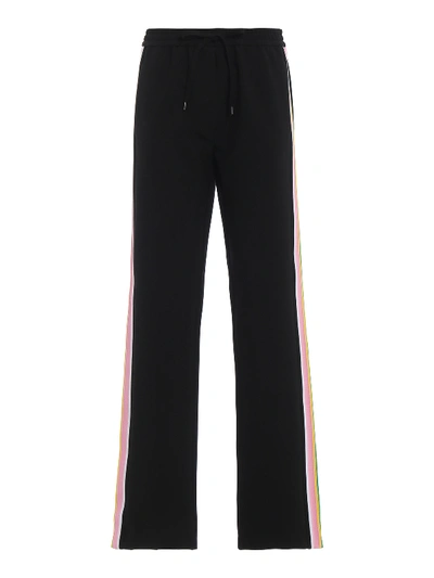 N°21 Black Pants With Pink Bands