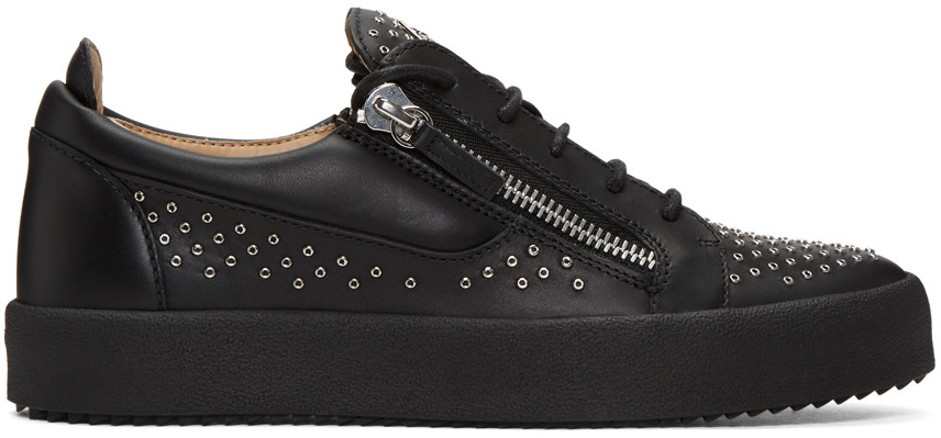 giuseppe zanotti spiked platform sneakers