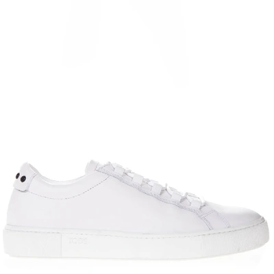 Tod's Gommini White Leather Low Top Sneakers