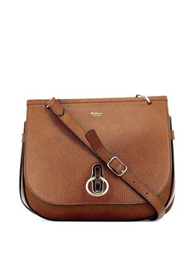 Mulberry Amberley Leather Shoulder Bag In Brown