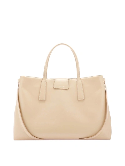 Zanellato Duo Metropolitan M White Leather Bag