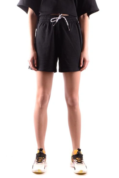 Mcq By Alexander Mcqueen Short Pants With Logo Bands In Black