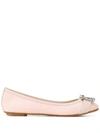 Anna Baiguera Annette Flex Light Pink Canvas Flats