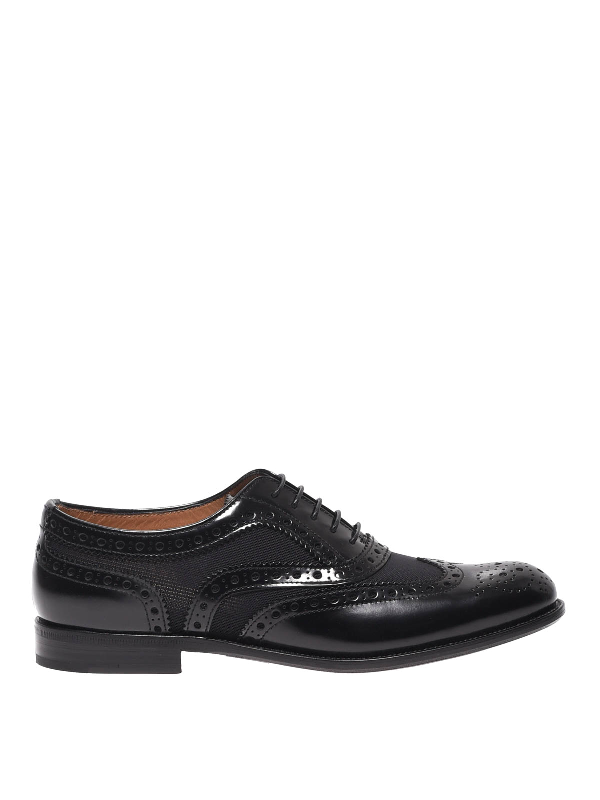 Church's Burwood Black Leather Shoes | ModeSens