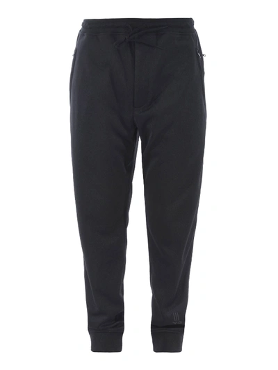 Y-3 New Classic Tech Jersey Track Pants In Black
