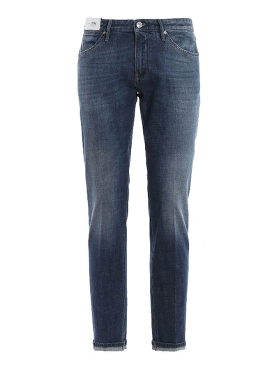Pt05 Swing Super Slim Fit Jeans In Dark Wash