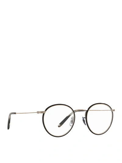 Oliver Peoples Colloff Round Black Eyeglasses