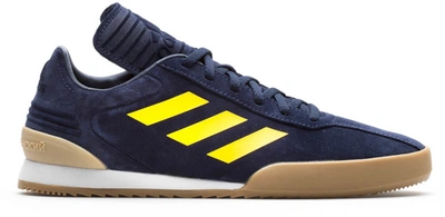 Pre-owned Adidas Originals  Copa Super Gosha Rubchinskiy Navy In Navy/yellow/gum