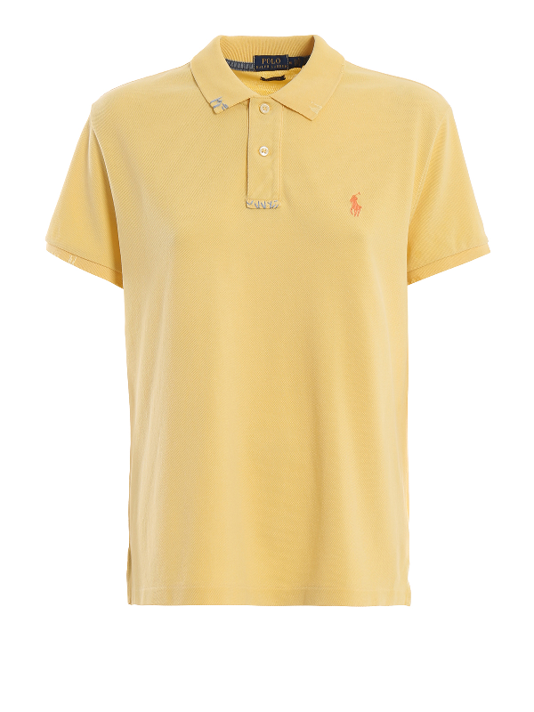 black and yellow ralph lauren polo shirt