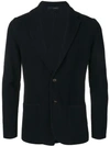 Lardini Egama Blue Cotton Blazer