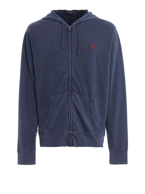 ralph lauren fleece zip up