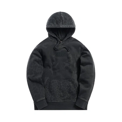 Pre-owned Kith  Multi-camo Williams Hoodie Black Camo