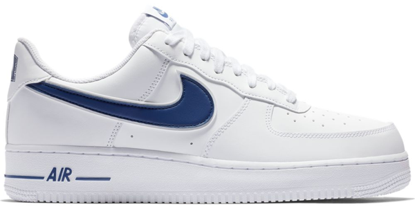 nike air force 1 low white deep royal