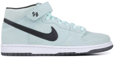 Pre-owned Nike Sb Dunk Mid Sea Crystal/ice Green In Ice Green/dark Charcoal