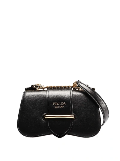 Prada City Calf Black Bag